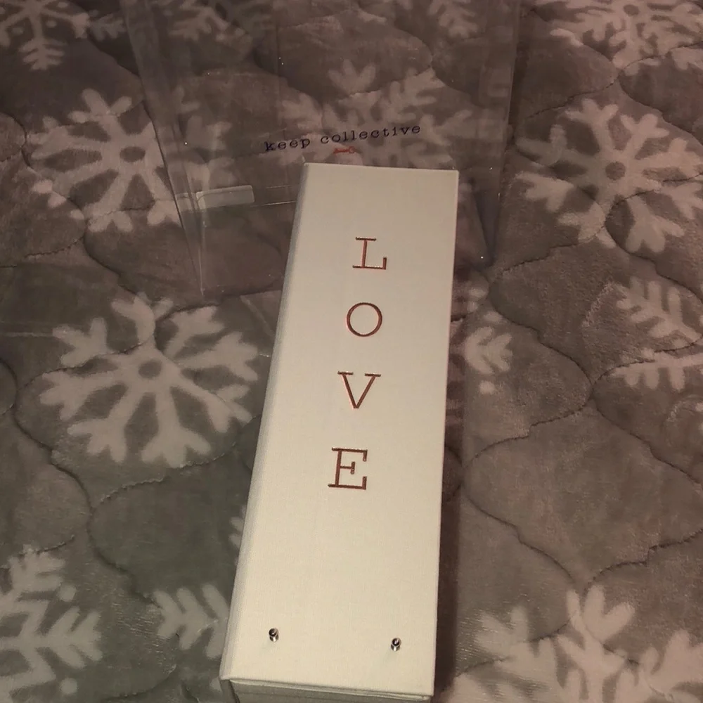 Keep Collective Marriage LOVE Keepsake Memory Box Valentines‎ Day New